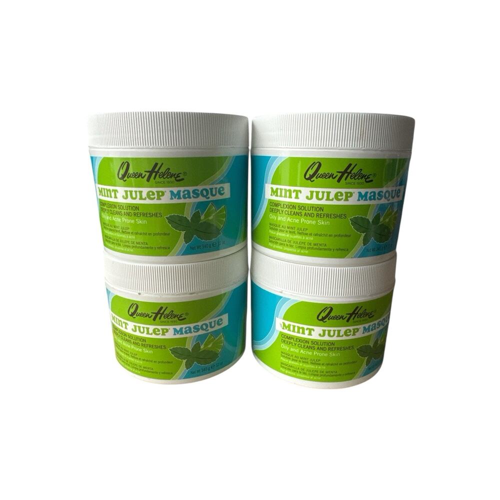 Mint Julep Mask Queen Helene PLEASE READ! Set Of 4 Dried Out